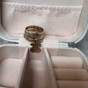 Tous Gold and Silver Ring